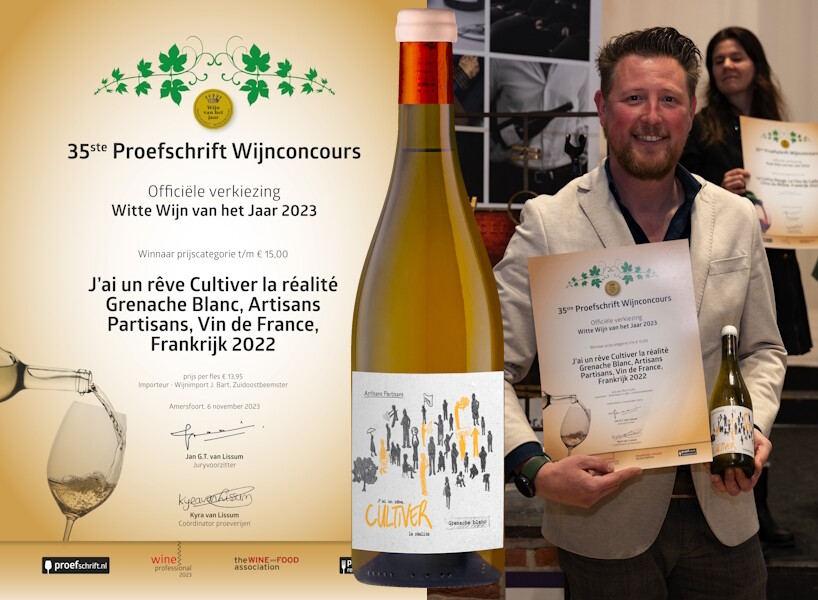 Winnaar Proefschrift Wijnconcours 2023